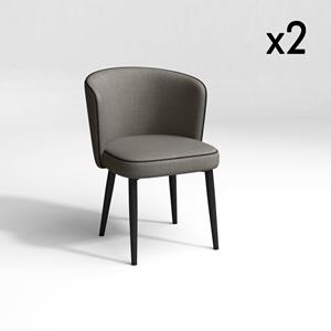 SIA Home Set van 2 eetkamerstoelen Nils | 