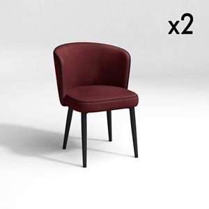 SIA Home Set van 2 eetkamerstoelen Nils | 
