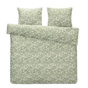 Leen Bakker Comfort dekbedovertrek Nina groen 240x200/220 cm