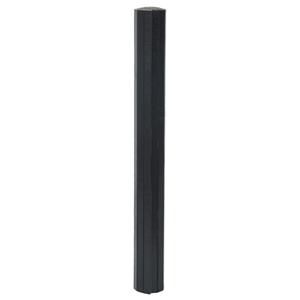 vidaXL Vloerkleed rechthoekig 70x100 cm bamboe zwart