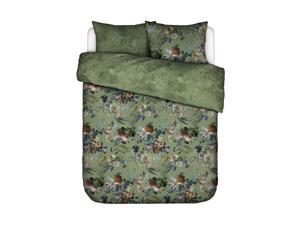 TotaalBED Dekbedovertrek Isabella forest green 140x200/220 |  2-persoons