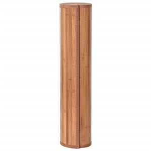vidaXL Vloerkleed rechthoekig 80x100 cm bamboe naturel