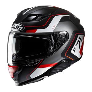 HJC F71 Arcan, Integraalhelm, Mat zwart Rood