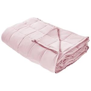 Beliani  NEREID - Verzwaringsdeken - Roze - 135 x 200 cm - Polyester