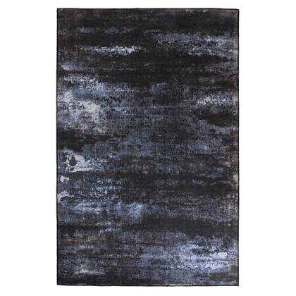 Heritaged Vintage vloerkleed - Fade Celestial blauw|zwart - 76x150 cm