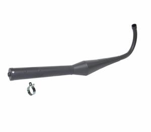 Uitlaat compleet Race (made in eu) EVO-1 Zundapp 36mm zwart bullet