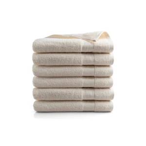 DoubleDry Handdoek Hotel Collectie - 6 stuks - 70x140 - crème