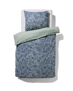 HEMA Dekbedovertrek Zacht Katoen 140x200/220 Stippen (blauw)