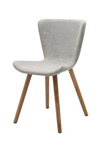 Giga Living Eetkamerstoel Teslin Zand/Naturel Eiken - 