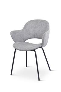 Giga Living Eetkamerstoel Rowley Grijs - 