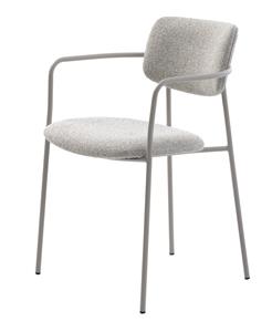 Giga Living Eetkamerstoel Zama Off White Melange - 