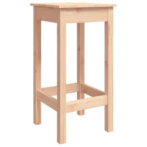 vidaXL Barstoelen 2 st 40x40x78 cm massief grenenhout