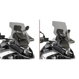 GIVI Windscherm, moto en scooter, D5143S Verhoogd getint