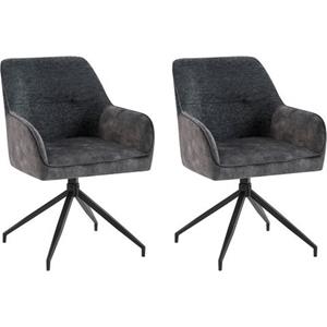 ByLIVING Eetkamerstoel Jacky 2er-Set