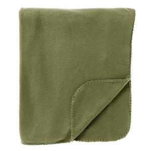 Dutch Decor DEX - Plaid 130x160 cm - dunne fleece deken - groen
