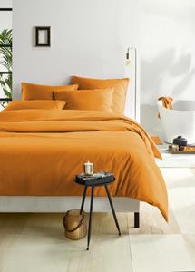 De Witte Lietaer dekbedovertrek Olivia Copper 140x200/220