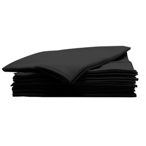 Sibel Absorb & Dry Wegwerphanddoeken 40x80cm - 50 stuks Zwart
