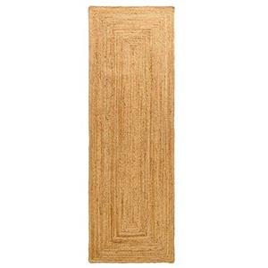 Boho&me Jute loper - Boho & me - naturel - 80x300 cm