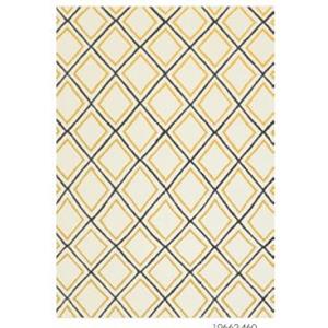 Praxis Vloerkleed Fajah Berber Ruit Blauw 160x230cm
