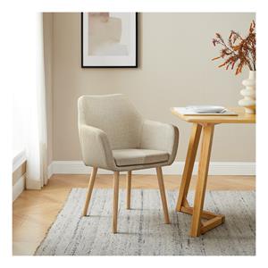 Artistiq Living Artistiq Eetkamerstoel Jua Stof - Beige