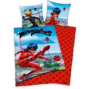 OTTO Kinderovertrekset Miraculous met een geweldig lieveheersbeestje en cat noir-motief