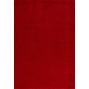 Muratap Vloerkleed - Uni - Rood - 110x60 Cm - Laagpolig - Modern Tapijt