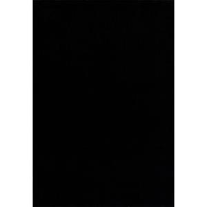 Muratap Vloerkleed - Uni - Zwart - 200x80 Cm - Laagpolig - Modern Tapijt