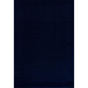 Muratap Vloerkleed - Uni - Donker Blauw - 230x160 Cm - Laagpolig - Modern Tapijt