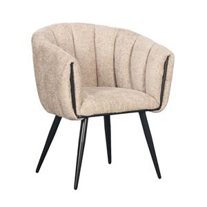 Industrielemeubelshop Breeze stoel latte