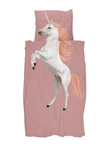 Snurk Unicorn Dusty Pink dekbedovertrek