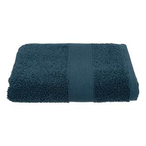 Atmosphera Badhanddoek - petrol blauw - 50 x 90 cm - katoen - 450 grams - luxe handdoek -