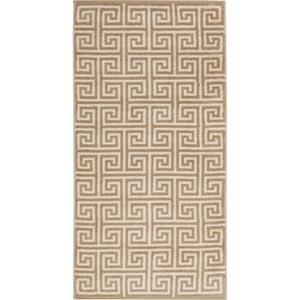 Cawö Cawo Noblesse Elegance Allover print Handdoek 50/100 sand