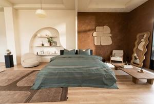 Kayori Kenro Dekbedovertrek Tencel 240x200/220 Groen