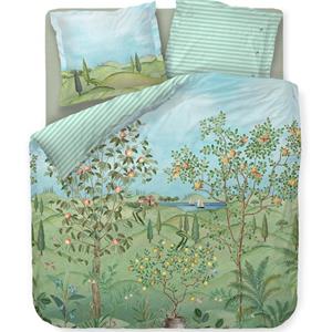 PiP Studio Dekbedovertrek La Campagna Green-2-persoons (200 x 200/220 cm)
