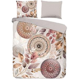 Hip Collectie Afina Dekbedovertrek Grijs-2-persoons (200 x 200/220 cm)