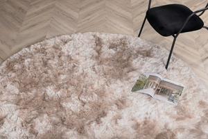 Nohr Rond Vloerkleed Reshunda 200cm - Beige