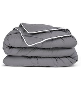 Zavelo Easy All-in-one-Dekbed Antraciet-2-persoons (200x200 cm)