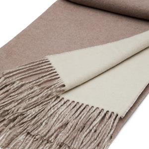 Kave Home Plaid Daiara 170 x 130cm - Bruin/Beige