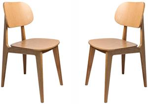 NADUVI Collection Set van 2 Tulio eetkamerstoelen | 