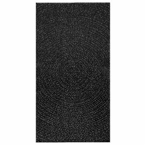 vidaXL Vloerkleed ZIZUR binnen en buiten 80x150 cm jute look antraciet