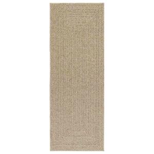 vidaXL Vloerkleed ZIZUR beige binnen en buiten 80x200 cm jute look