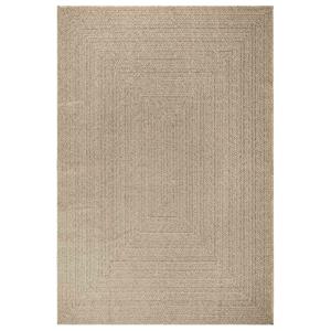 vidaXL Vloerkleed ZIZUR beige binnen en buiten 200x290 cm jute look