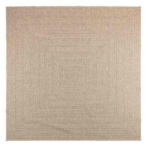 vidaXL Vloerkleed ZIZUR beige binnen en buiten 240x240 cm jute look