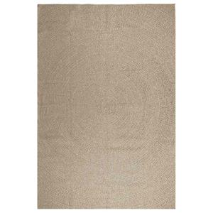 vidaXL Vloerkleed ZIZUR beige binnen en buiten 240x340 cm jute look