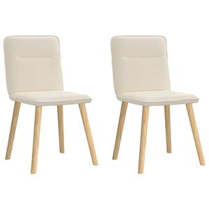 VidaXL Eetkamerstoelen 2 st linnen
