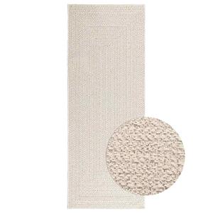 vidaXL Vloerkleed ZIZUR room binnen en buiten 80x200 cm jute look