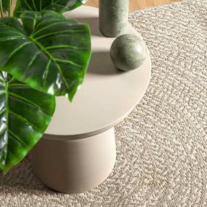 vidaXL Vloerkleed ZIZUR room binnen en buiten 160x230 cm jute look