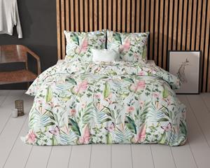 RoyalTextile - Mika Dekbedovertrek Katoen - Groen - 200 x 220