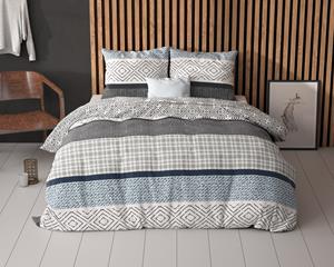 RoyalTextile - Maurice Dekbedovertrek Katoen - Blauw - 200 x 220