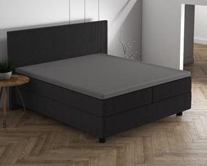 RoyalTextile - Topper Hoeslaken Dubbel Jersey - Grijs - 140 x 200/220